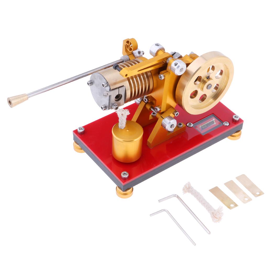 200-2000RPM Flame Licker Eater Flywheel Stirling Engine Motor Generator Kits