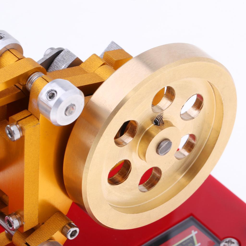 Mini Stirling Engine Model | 200-2000RPM | Flame Licker Eater Designed | Hot Air Steam Powered Toy Physics Experiment