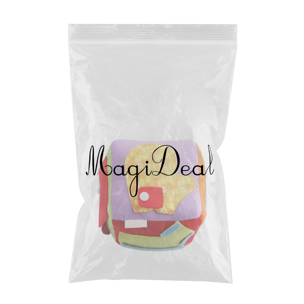 Baby Soft Cloth Learn to Dress Basic Life Skills Training Early Learning Toy