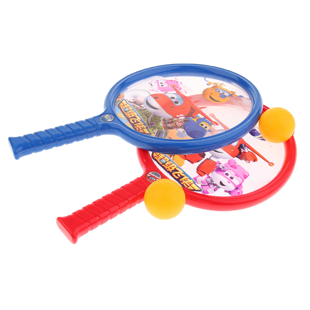 Super Wings Ping-pong Ball Table Tennis Racket Children Sports Fitness Toy