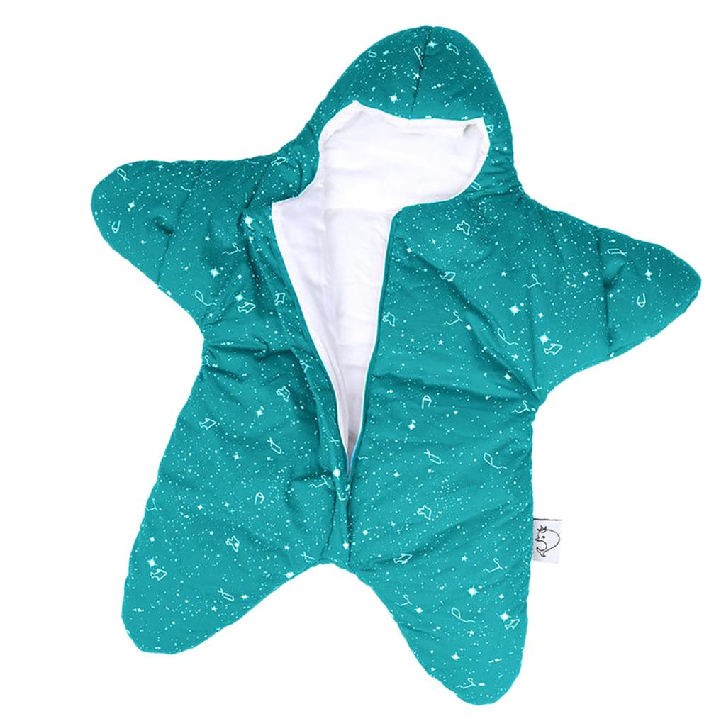 Newborn Infant Sleeping Bag Baby Starfish Swaddle Blanket Sleep Bed Wrap 6-20Months Green