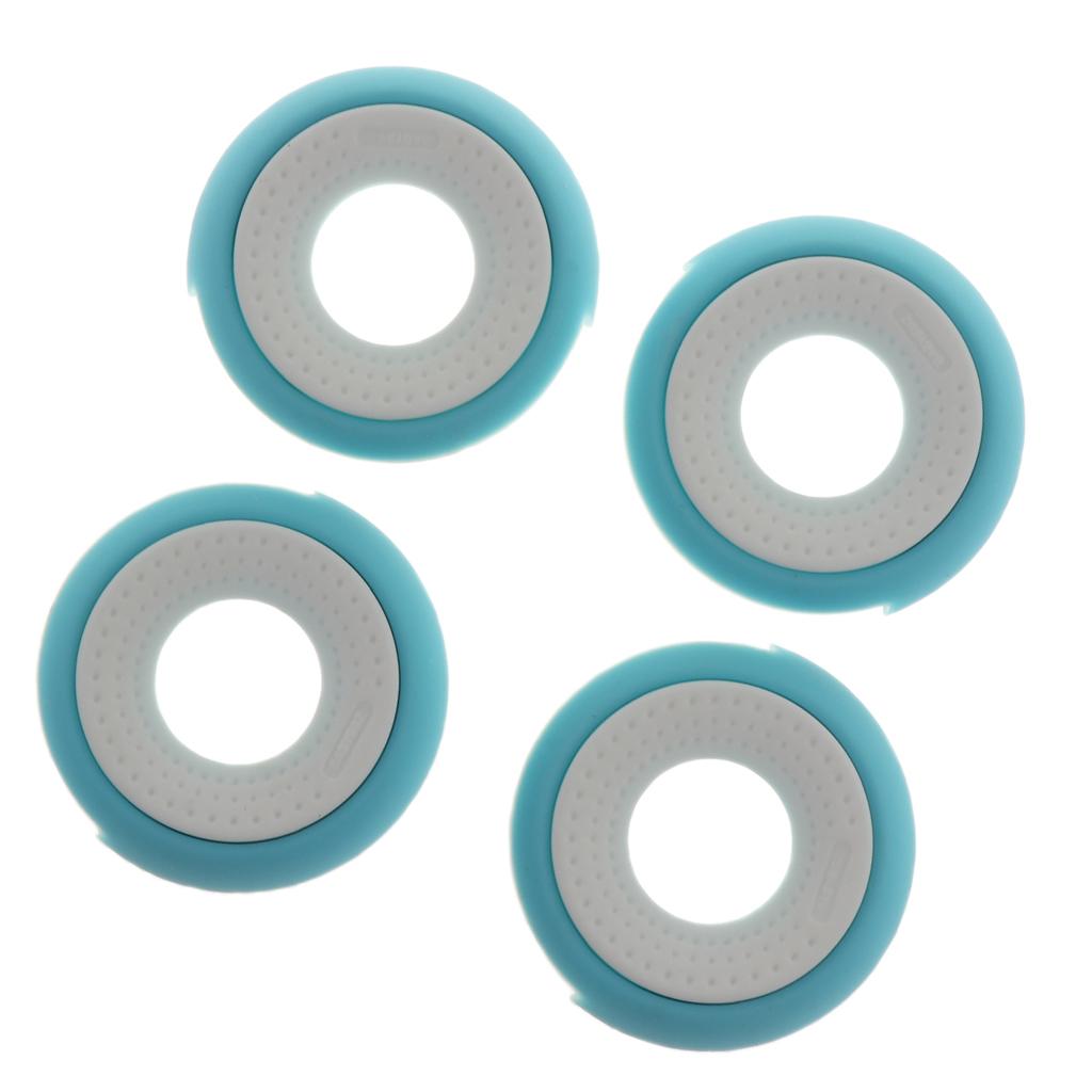4 pieces Table Corner Edge Guard Cushion Baby Safety Bumper Protector Blue