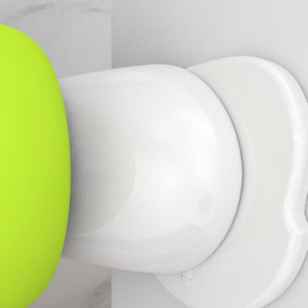 2Pcs Silicon Finger Pinch Guard Cartoon Mushroom Safety Door Stoppers Green
