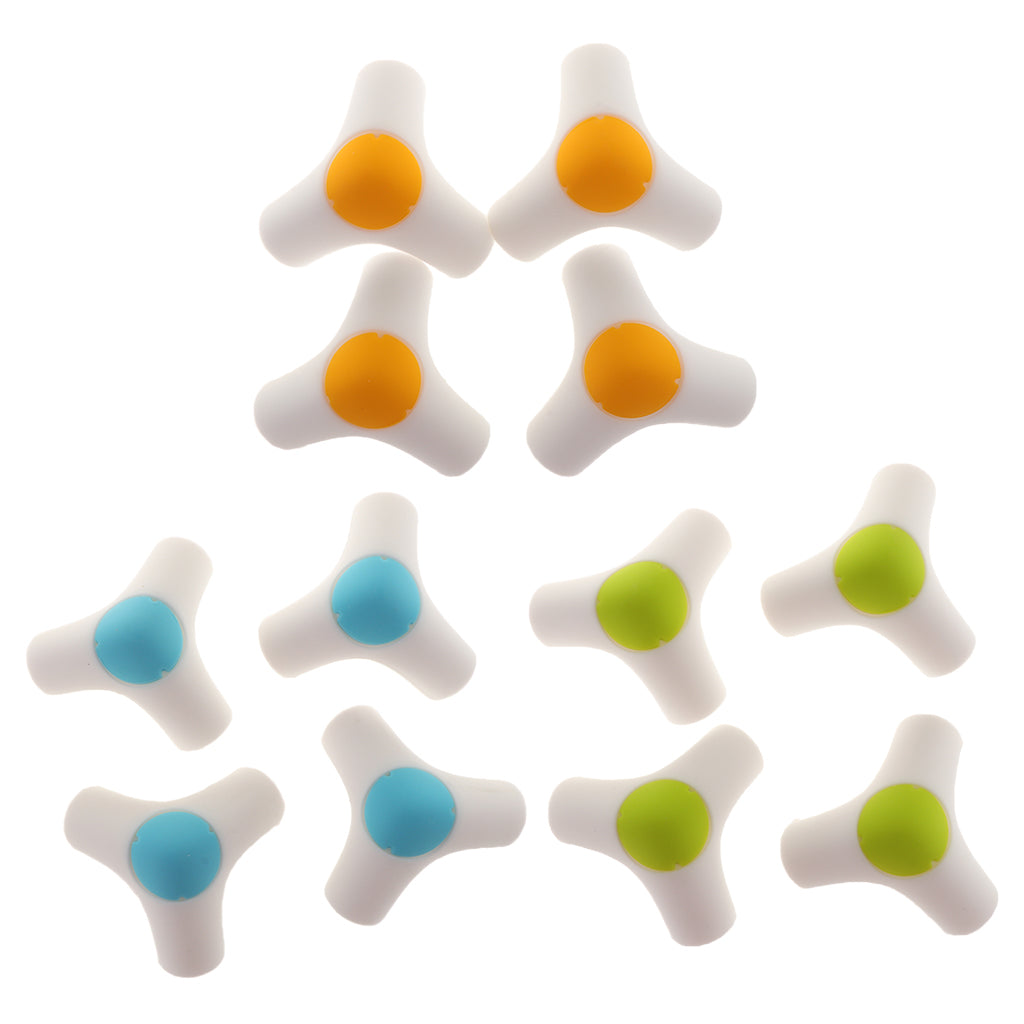 Pack of 4 Baby Proofing Edge & Corner Guards Corner Protector T Shape Yellow