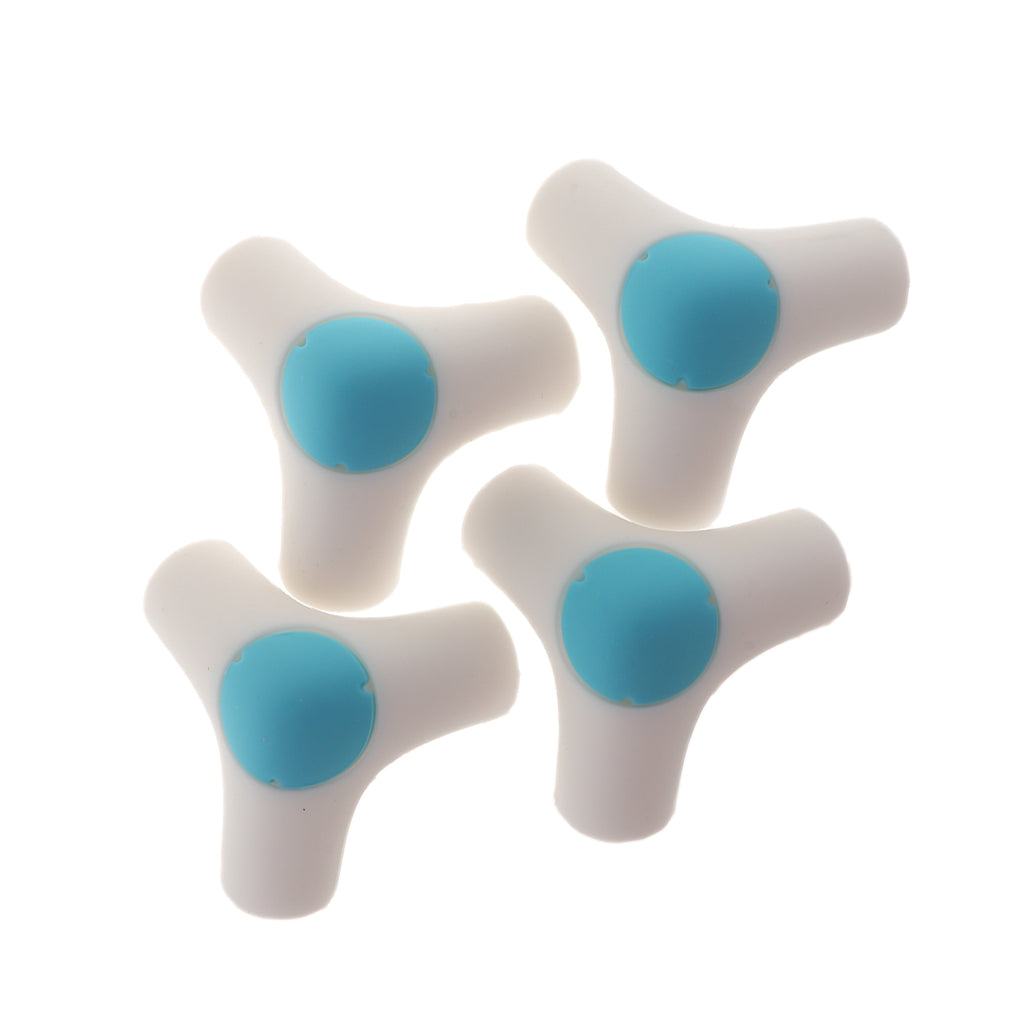 Pack of 4 Baby Proofing Edge & Corner Guards Corner Protector T Shape Blue