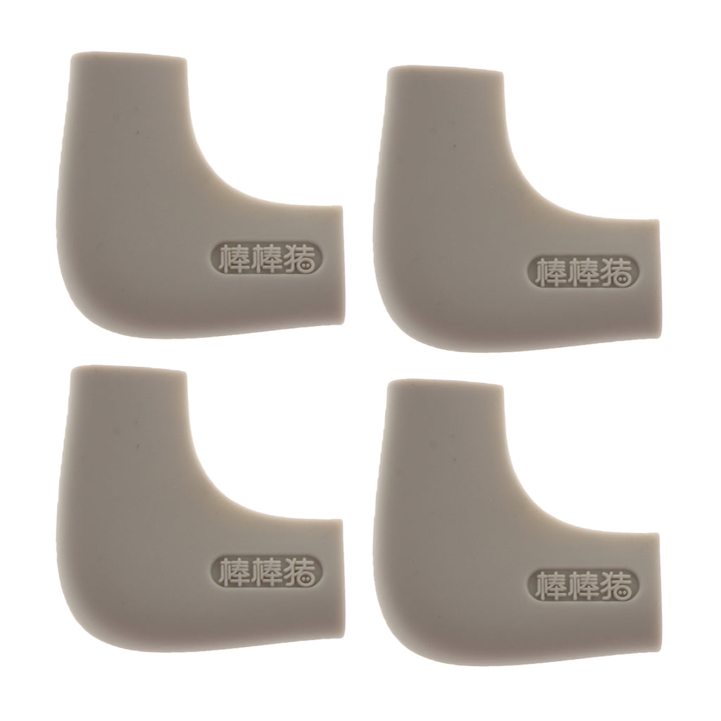 Pack of 4 Baby Proofing Edge & Corner Guards Corner Protector Gray