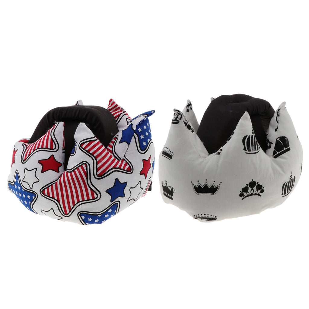 Baby Safety Helmet Headguard Children Cap Harnesses Kid Head Protect Hat White