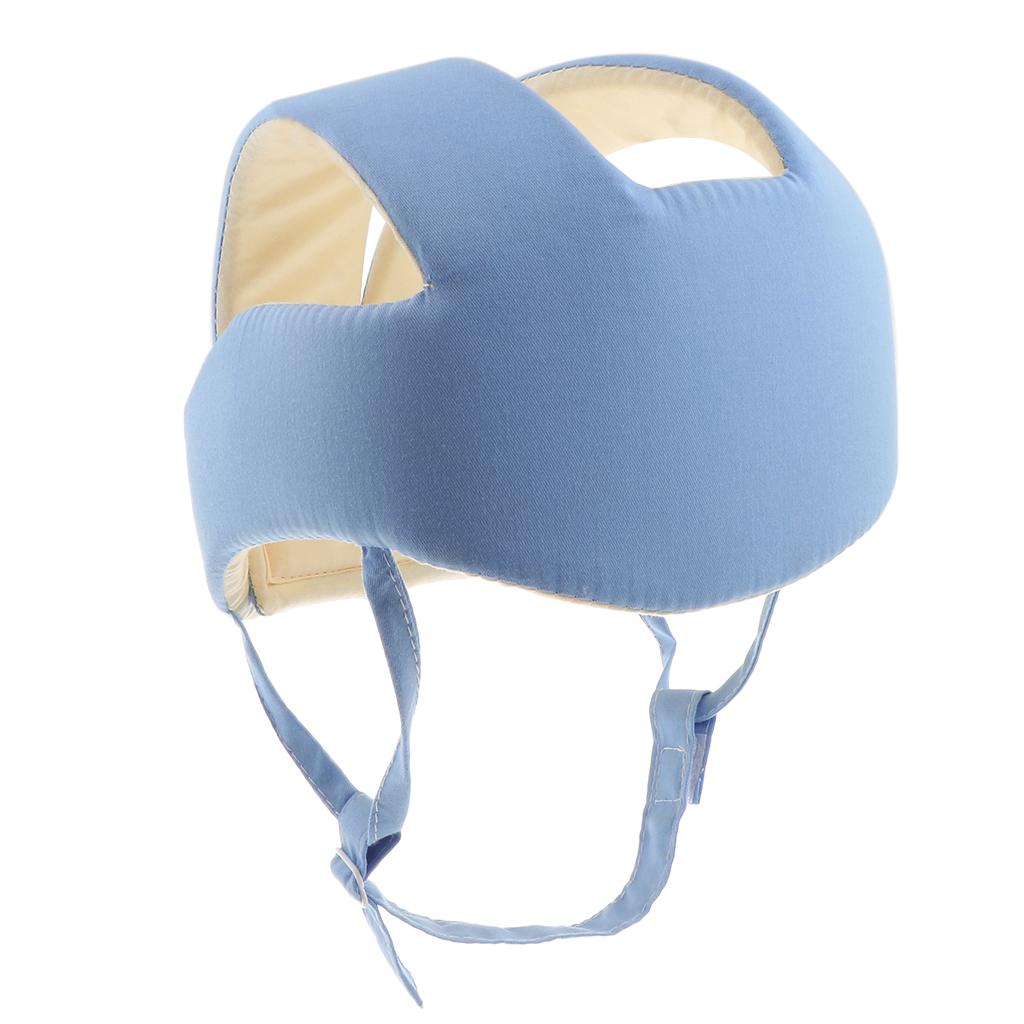 Baby Toddler Safety Helmet Head Protection Hat for Walking Crawling Blue