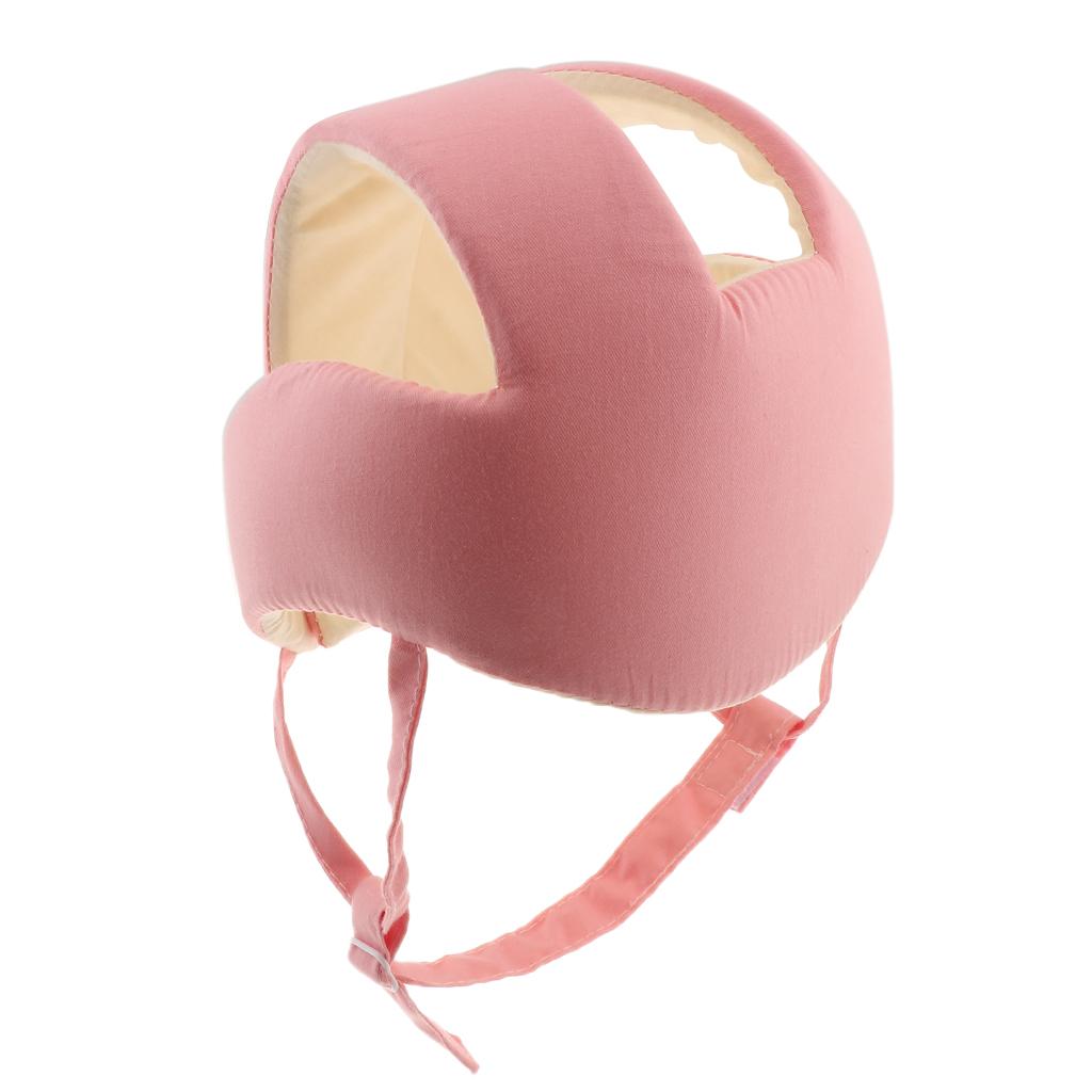 Baby Toddler Safety Helmet Head Protection Hat for Walking Crawling Red