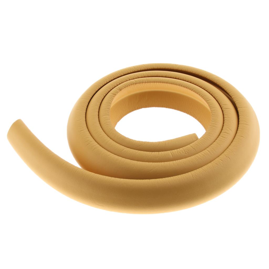 2M L Shape Rubber Strap Edge Guard Baby Safety Corner Protection Wooden