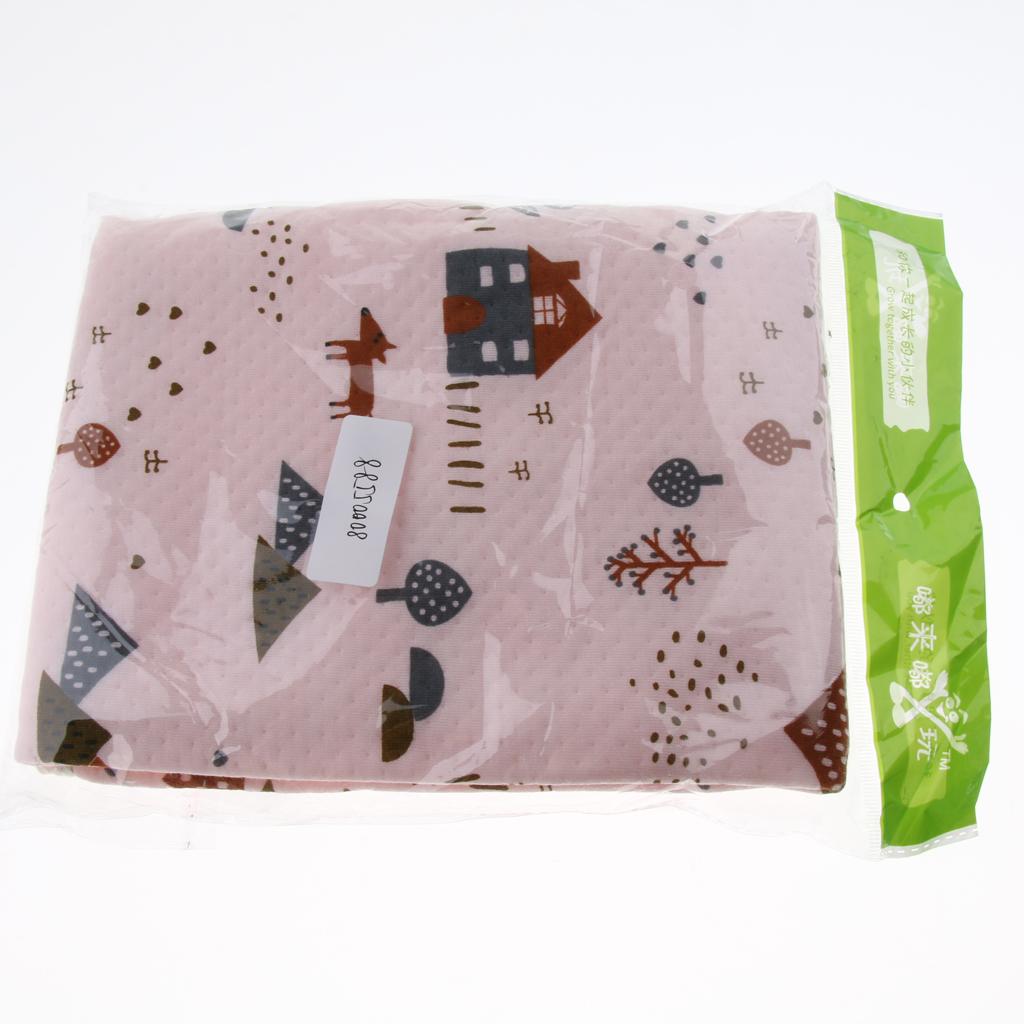 Baby Urine Bed Mat Diaper Travel Home Cover Burp Changing Pads Pink House