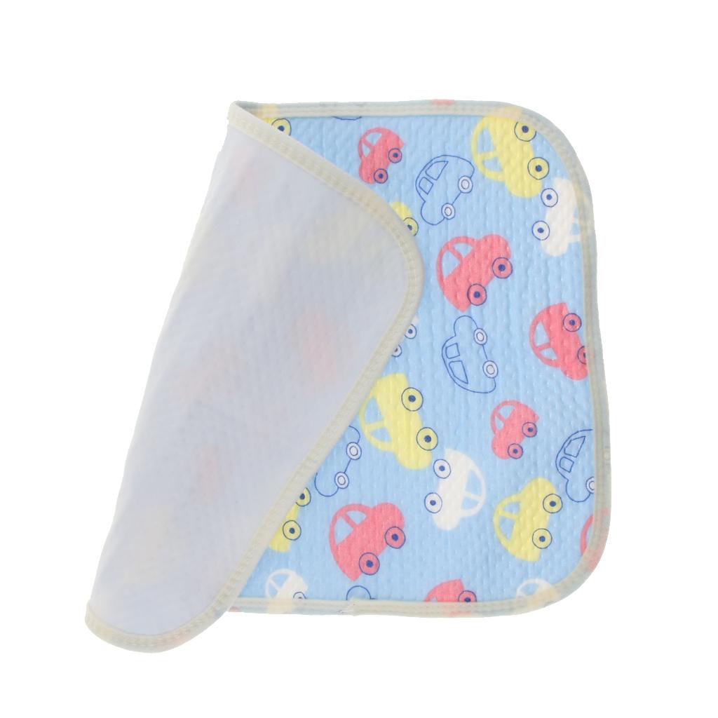 Changing Pads Covers Baby Diapers Mattress Waterproof Sheet Mat Blue Car