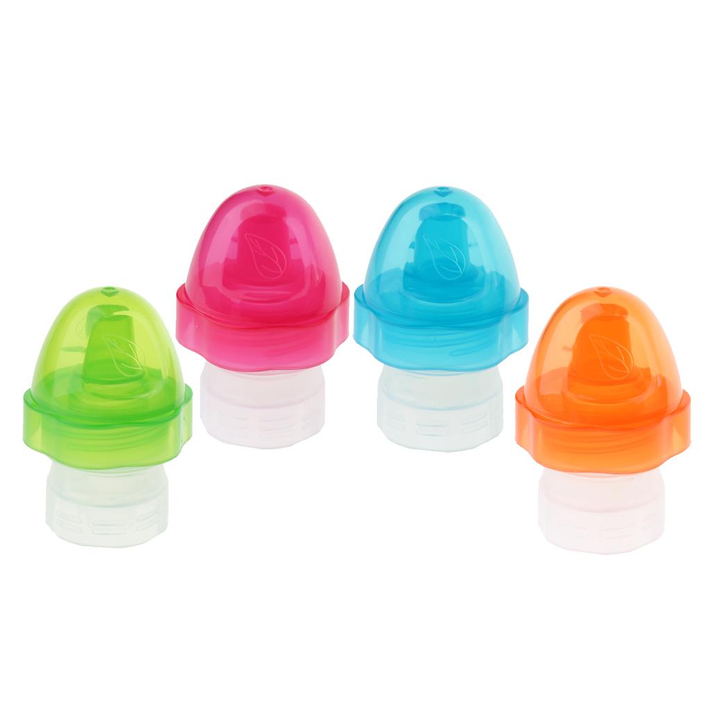 Child Bottle Conversion Mouth Mineral Water Converter Bottle Cap Red
