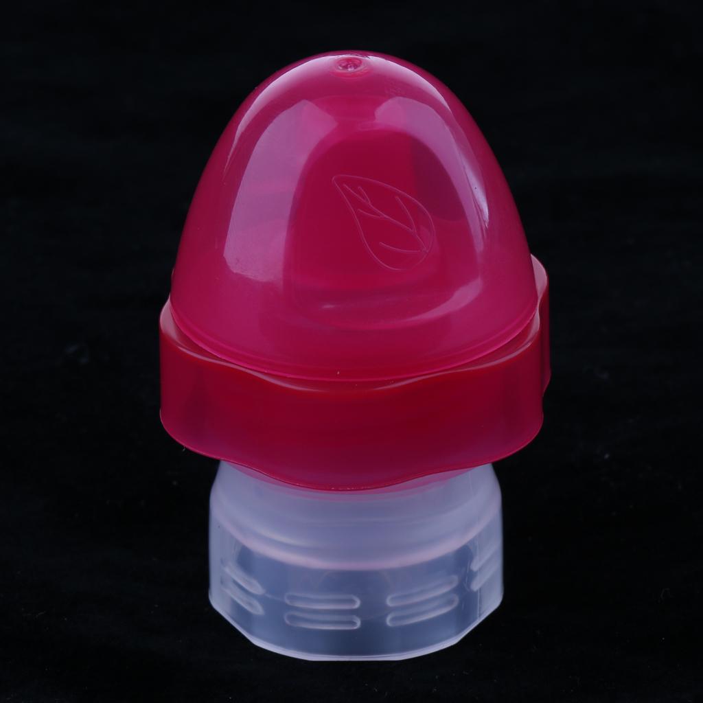 Child Bottle Conversion Mouth Mineral Water Converter Bottle Cap Red
