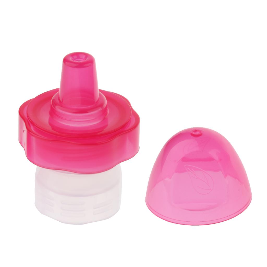 Child Bottle Conversion Mouth Mineral Water Converter Bottle Cap Red