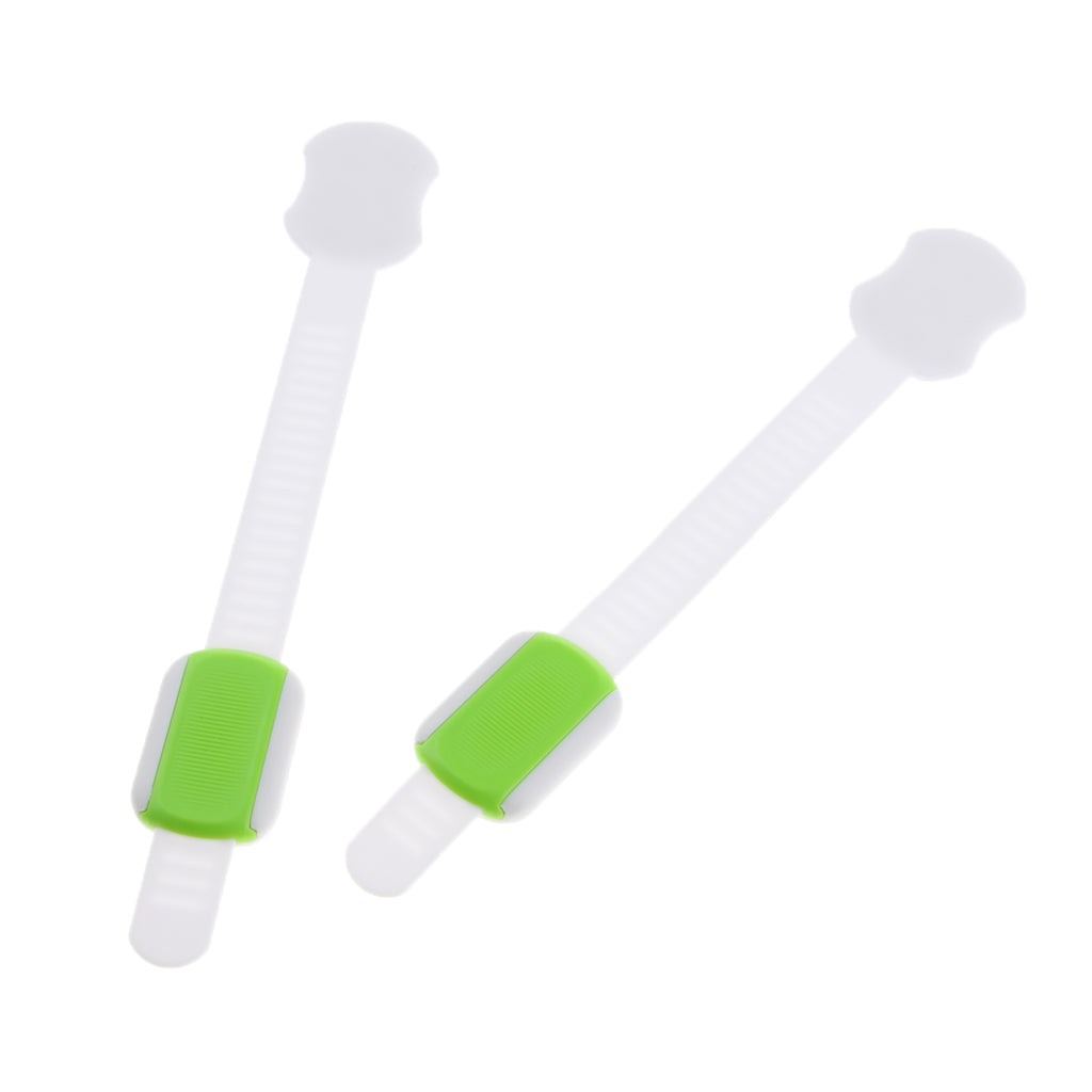 2pcs/Lot Drawer Door Cabinet Cupboard Toilet Safety Locks Green