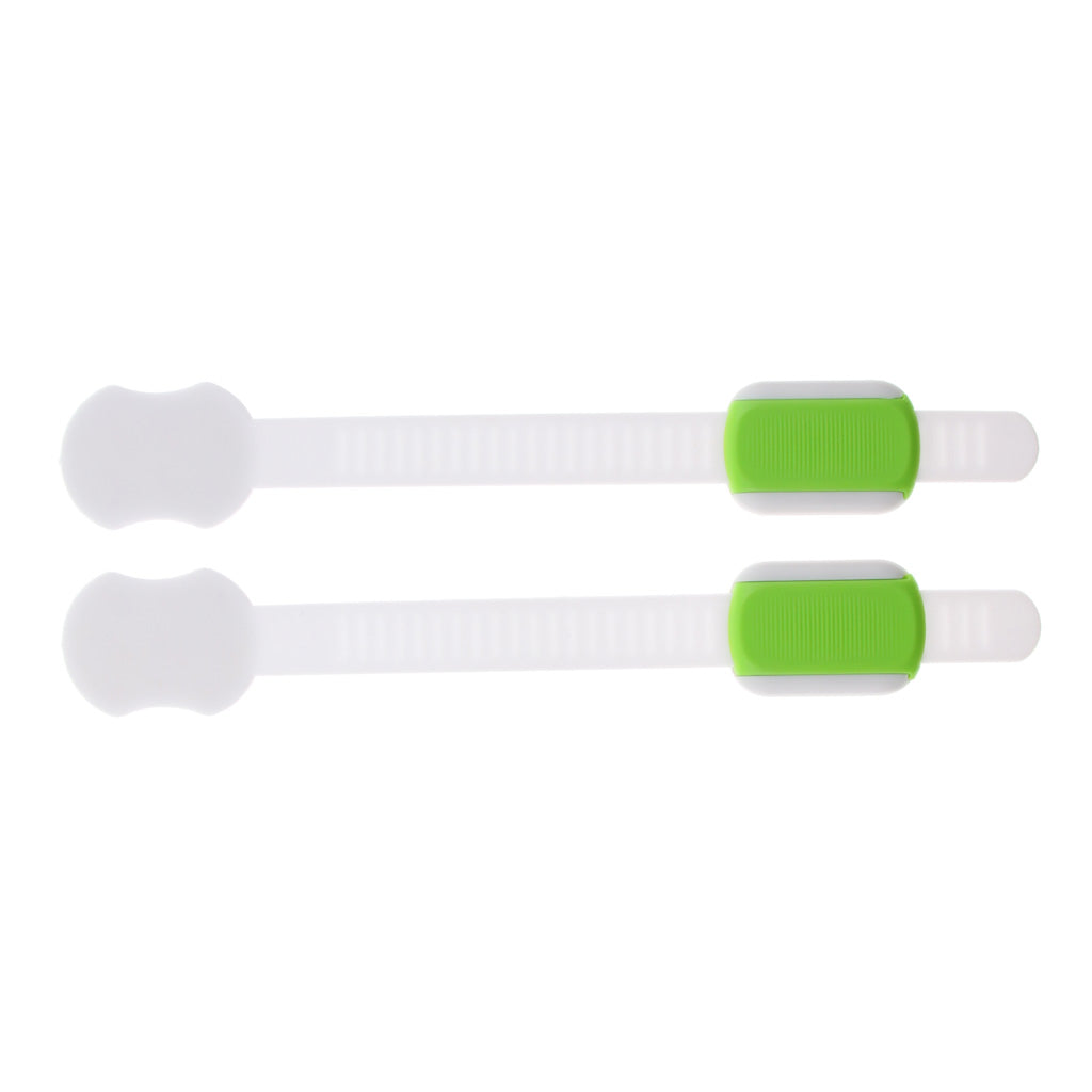 2pcs/Lot Drawer Door Cabinet Cupboard Toilet Safety Locks Green