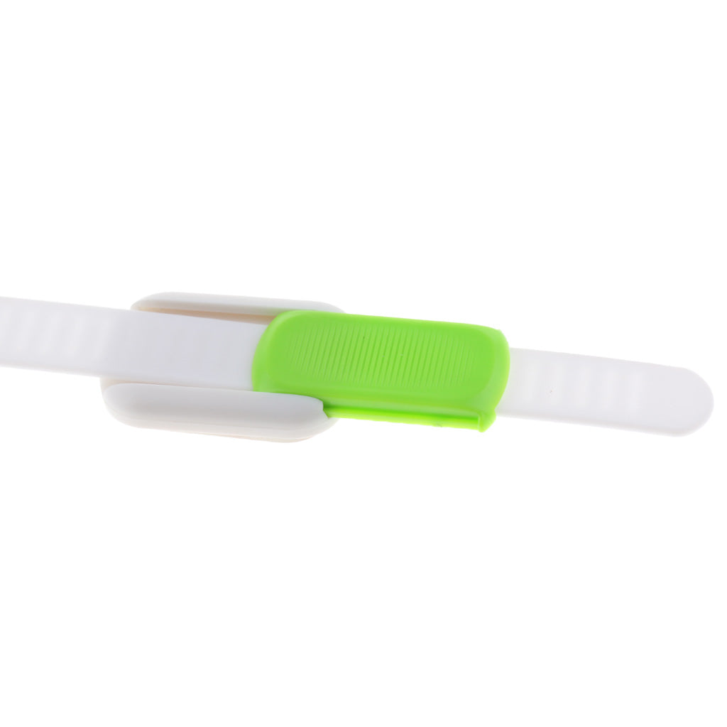 2pcs/Lot Drawer Door Cabinet Cupboard Toilet Safety Locks Green