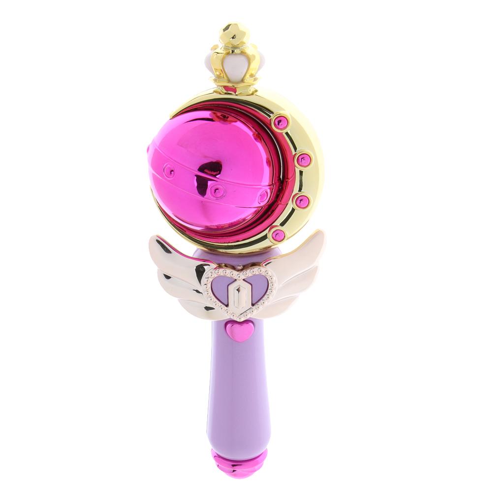 Princess Fairy Wand Magic Wands Flashing Glow Wand with Music Sun Shape