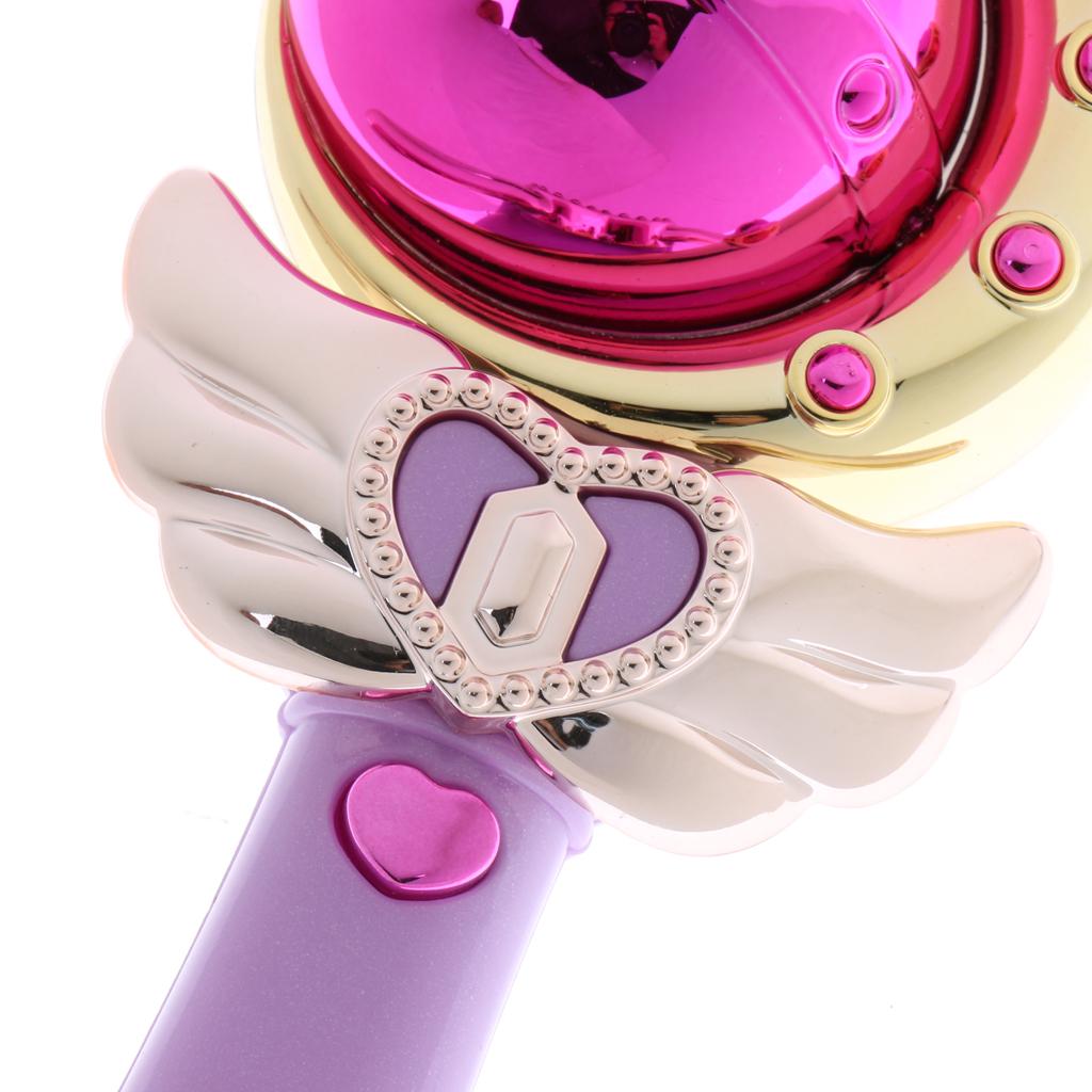 Princess Fairy Wand Magic Wands Flashing Glow Wand with Music Sun Shape