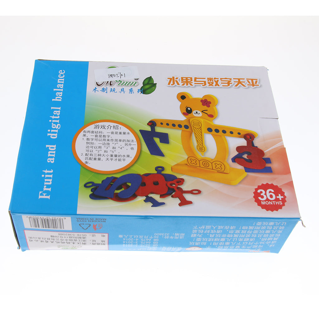 Balance Scale Montessori Educational Creative Baby Early Development Toy