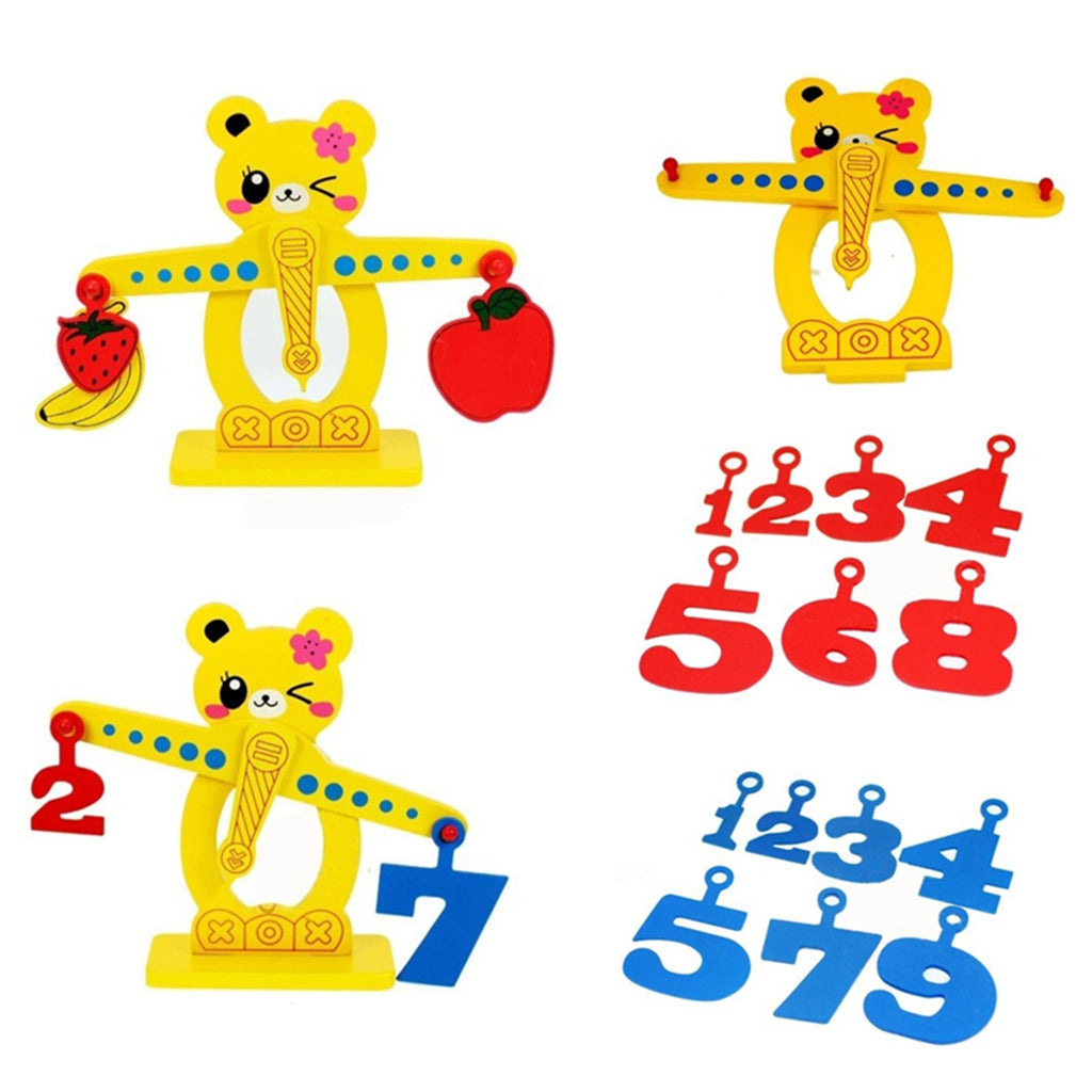 Balance Scale Montessori Educational Creative Baby Early Development Toy