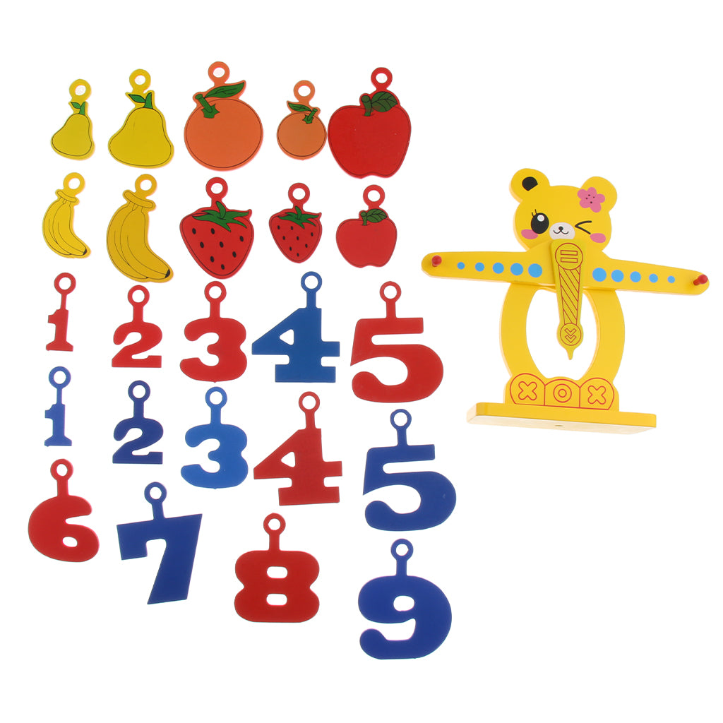 Balance Scale Montessori Educational Creative Baby Early Development Toy