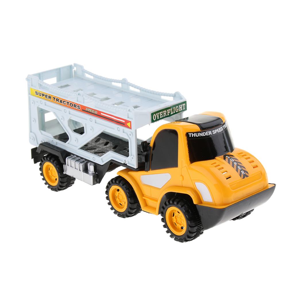 Pull Back Vehicle Construction Truck Model Toy Kids Gift Tractor Truck