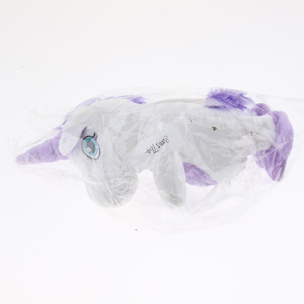 Children Electronic Pet Walking Speaking Unicorn Stuffed Animal Plush Soft Doll Kids Baby Educational Toy Gift –White
