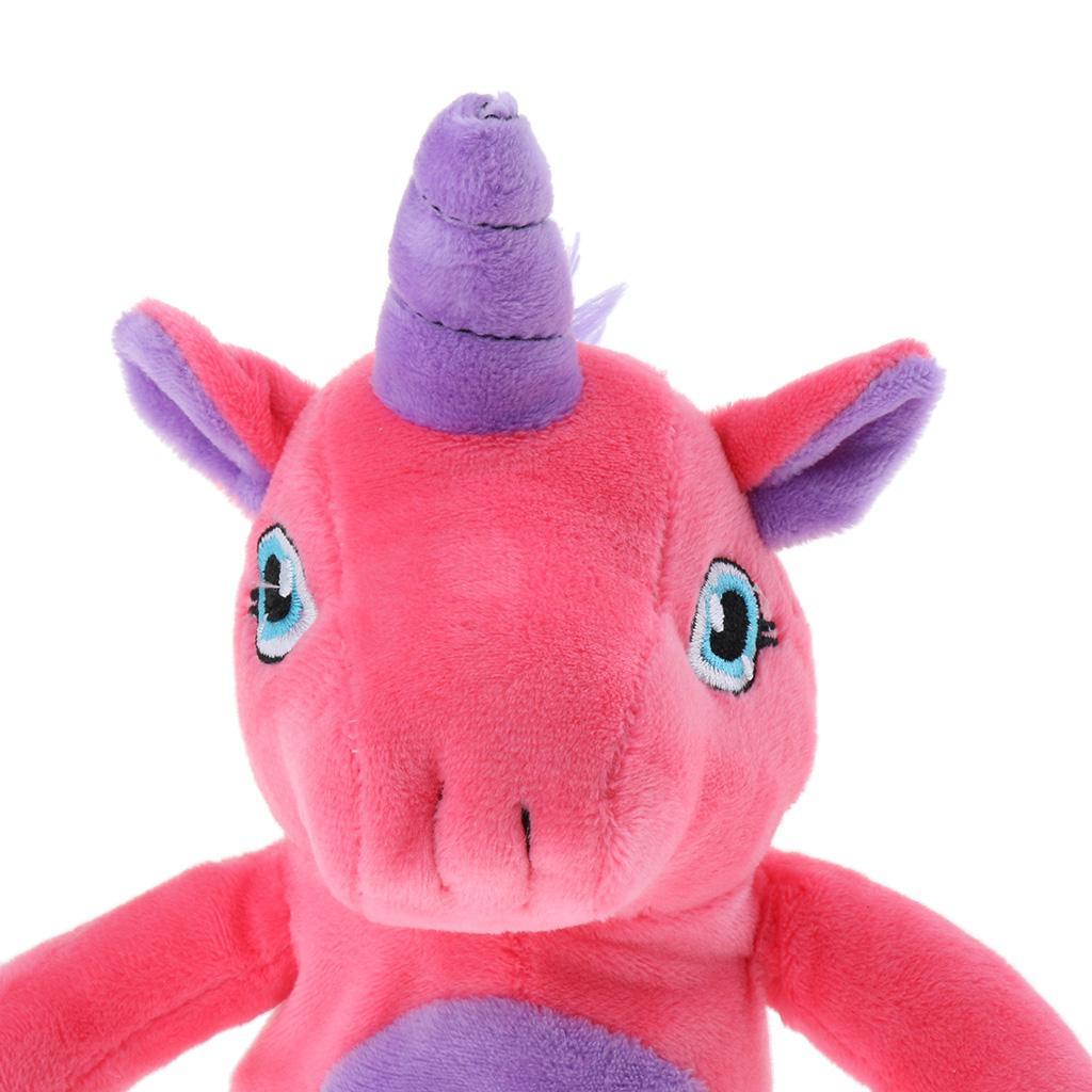 Children Electronic Pet Walking Speaking Unicorn Stuffed Animal Plush Soft Doll Kids Baby Educational Toy Gift –Pink