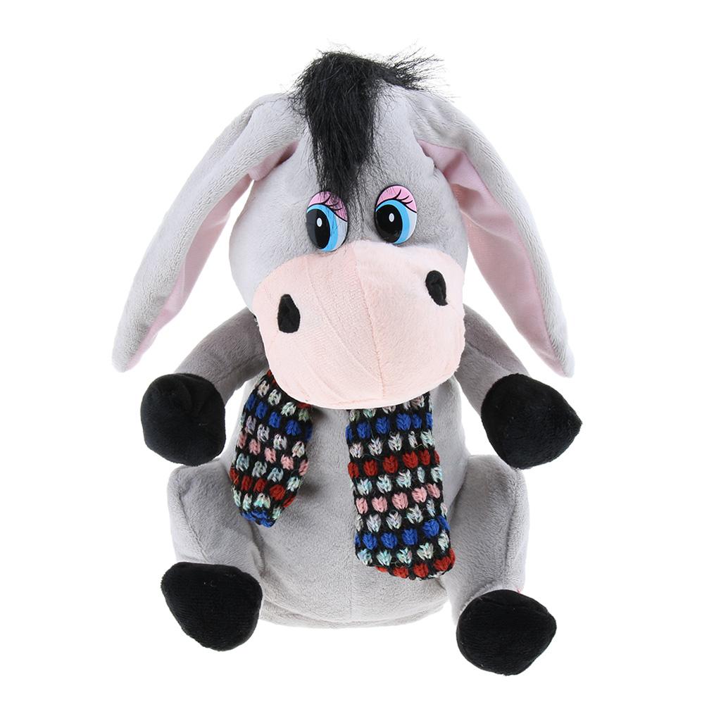Funny Electric Plush Singing Dancing Donkey Doll Kids Early Educational Toy