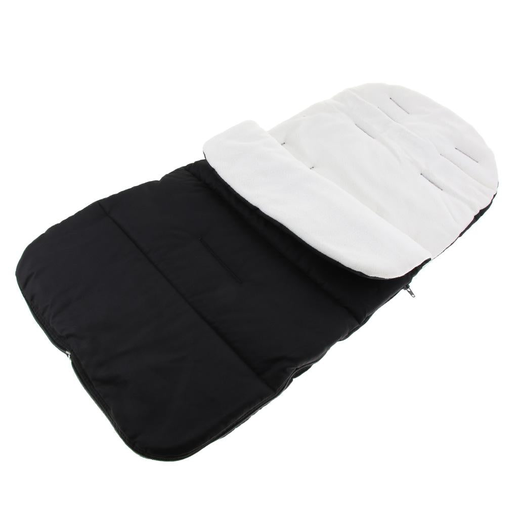 Multi-Purpose Baby Stroller Sleeping Bag Warm Swaddle Blanket Footmuff White