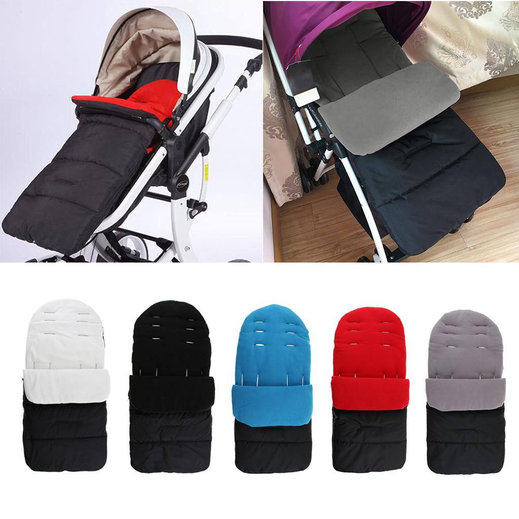Multi-Purpose Baby Stroller Sleeping Bag Warm Swaddle Blanket Footmuff White