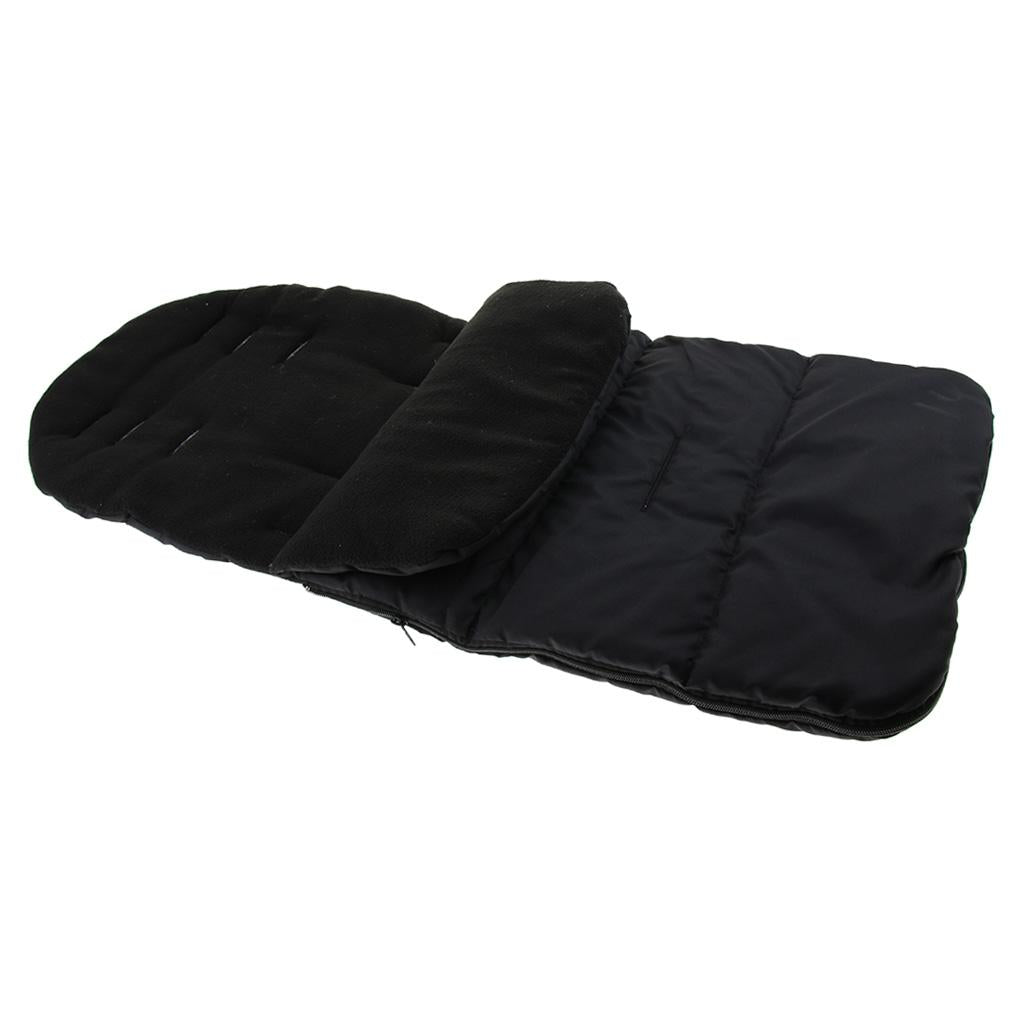Multi-Purpose Baby Stroller Sleeping Bag Warm Swaddle Blanket Footmuff Black