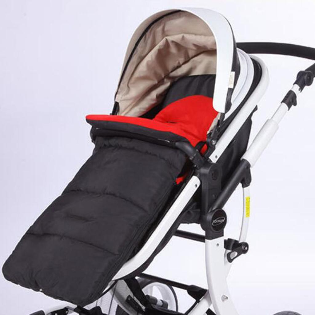 Multi-Purpose Baby Stroller Sleeping Bag Warm Swaddle Blanket Footmuff Red