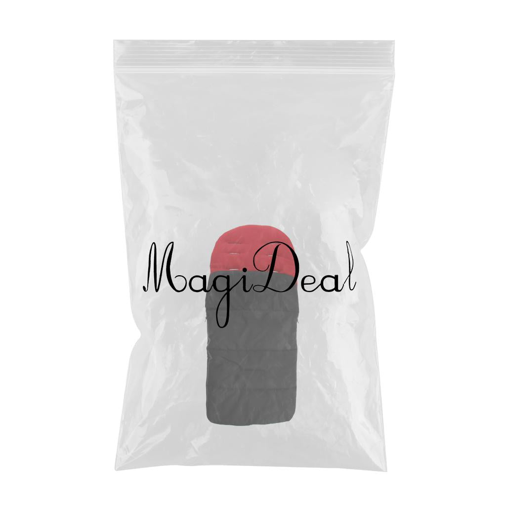 Multi-Purpose Baby Stroller Sleeping Bag Warm Swaddle Blanket Footmuff Red