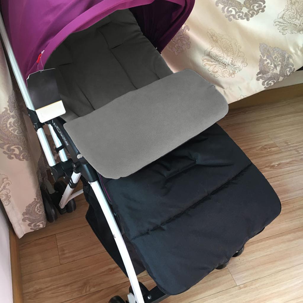 Multi-Purpose Baby Stroller Sleeping Bag Warm Swaddle Blanket Footmuff Gray