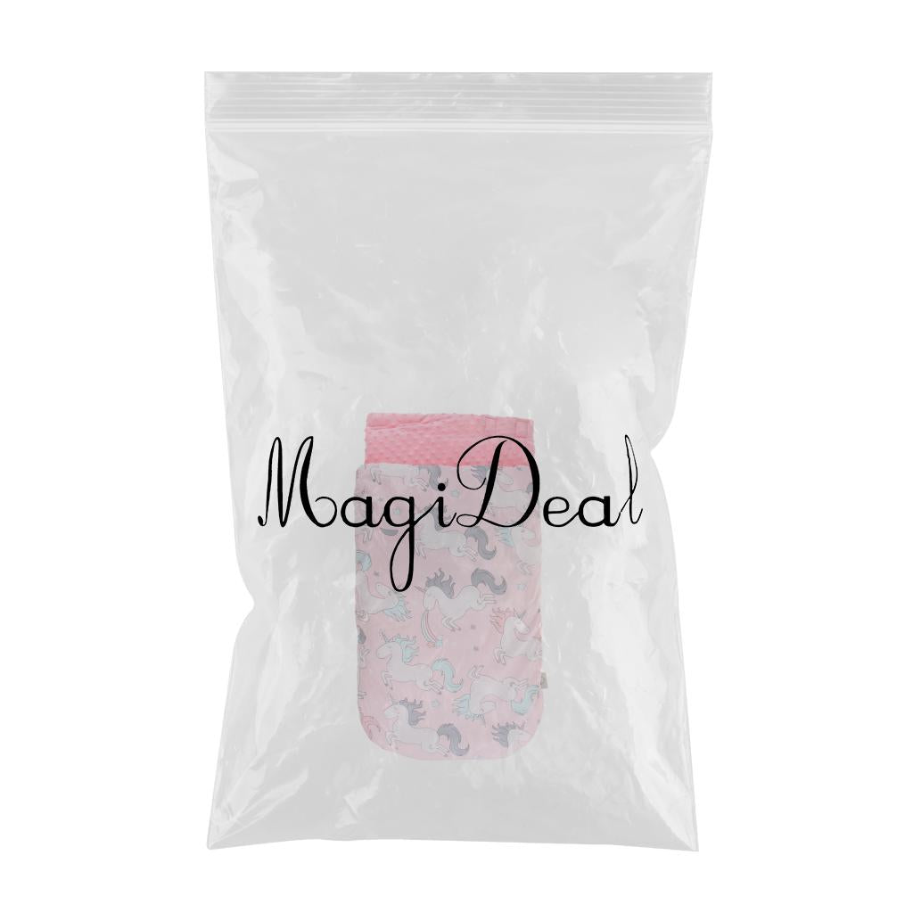 Baby Infant Newborn Cartoon Sleeping Bag Warm Swaddle Blanket Pink Unicorn