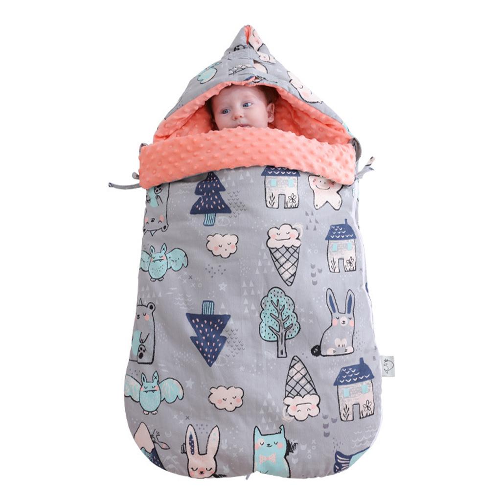 Baby Infant Newborn Cartoon Sleeping Bag Warm Swaddle Blanket Magic Elf