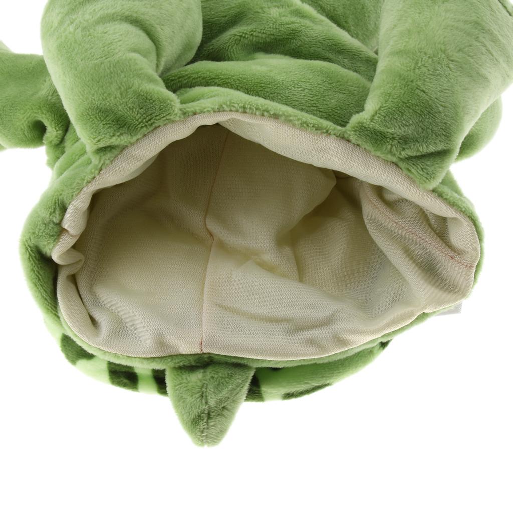 31cm Soft Plush Zoo Animals Hand Puppets for Kids Pretend Role Play Turtle