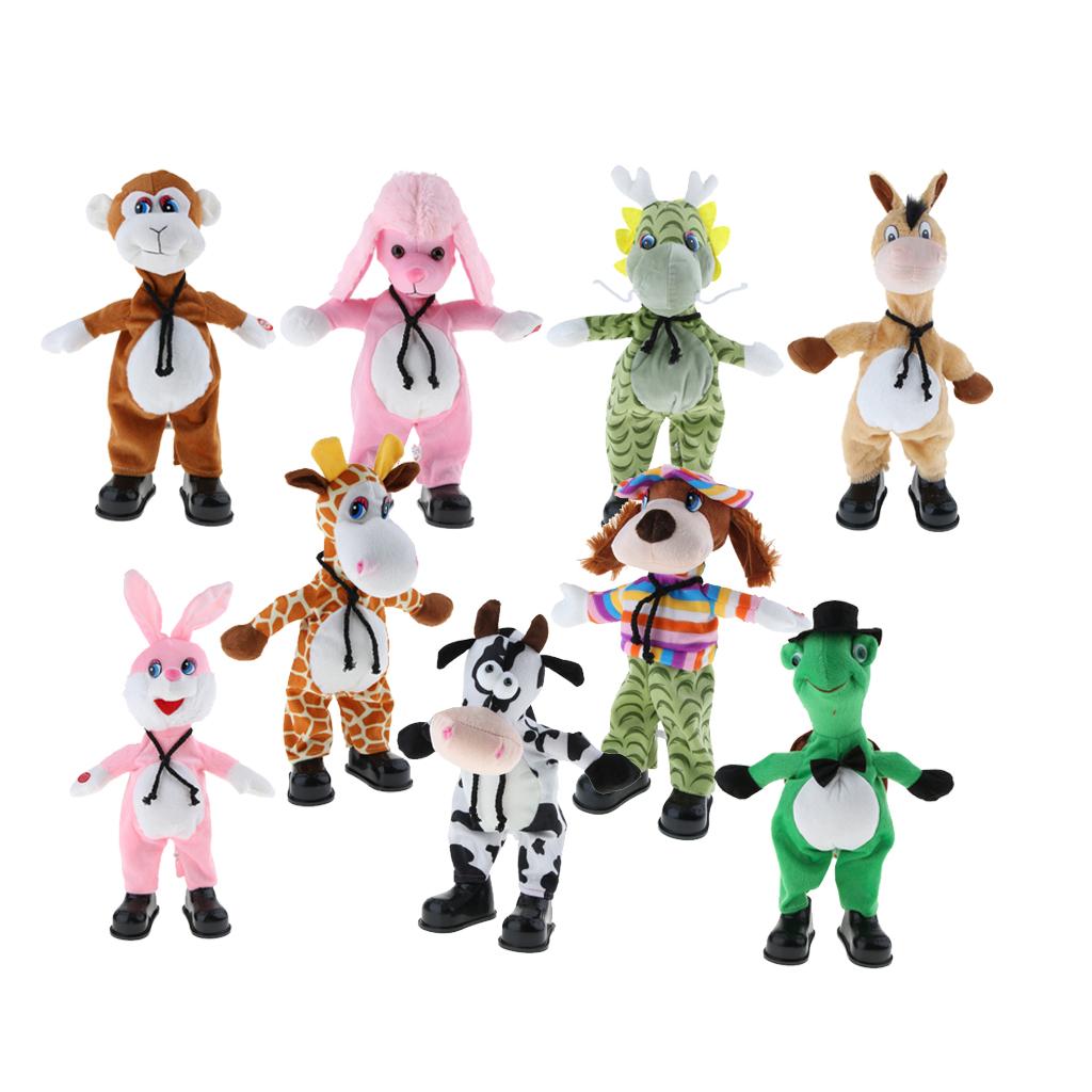 Cute Singing Dancing Naughty Soft Stuffed Animal Toy Animated Decor Dog