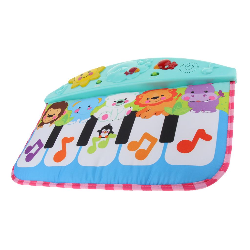 Musical Piano Mat Keyboard Playmat Electronic Music Play Carpet Blanket for Kids Toys 1 Year Old