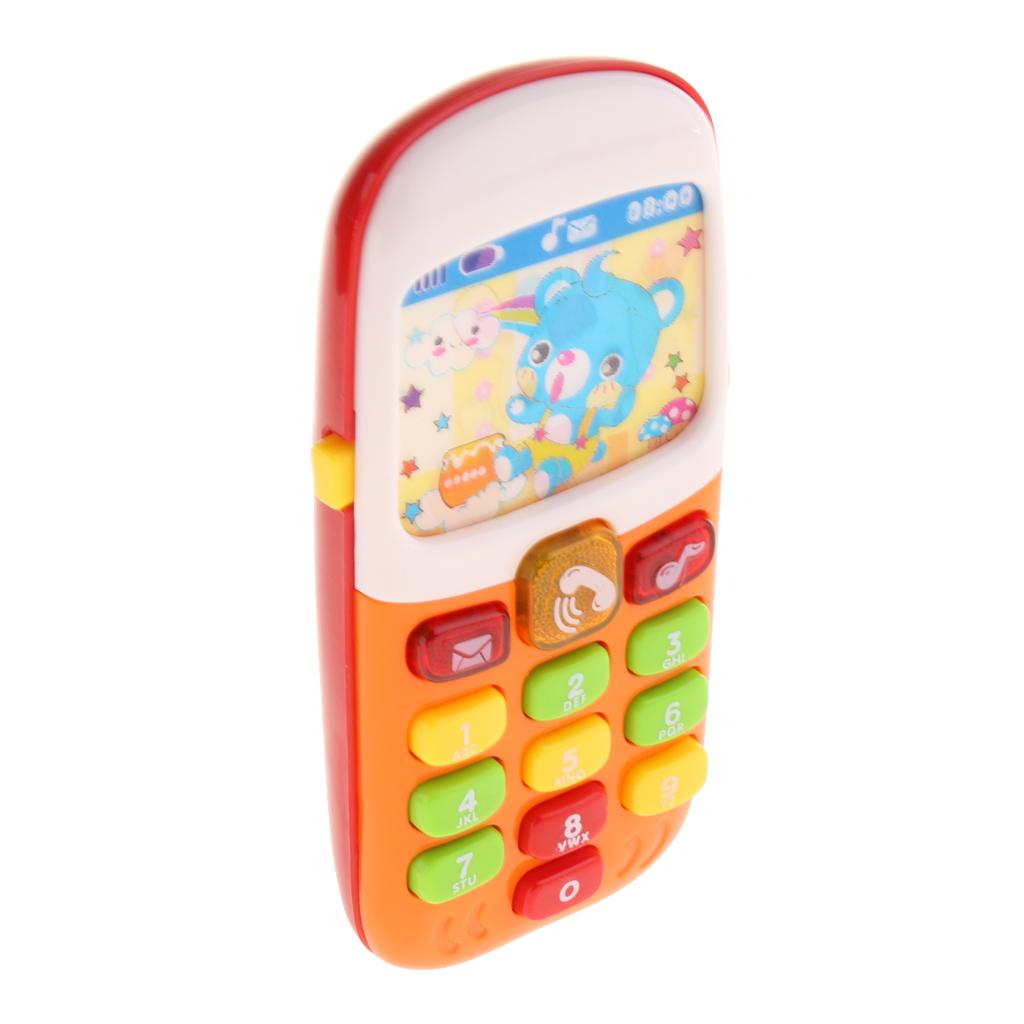 Electronic Toy Phone For Children Baby Mobile Elephone Educational Learning Toys Music Machine Toys