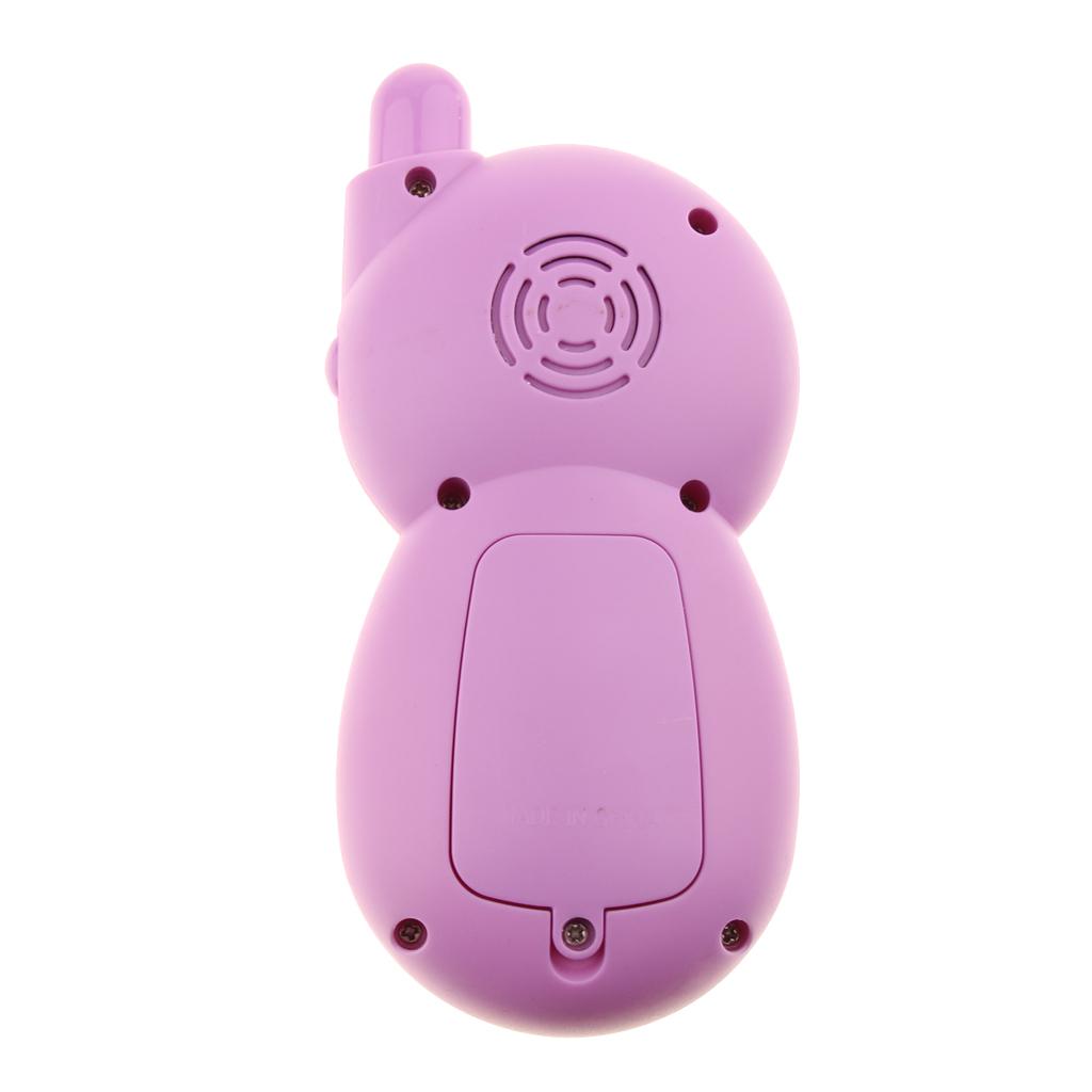 Baby Learning Musical Sound Mobile Phone Children Educational Toy Pink