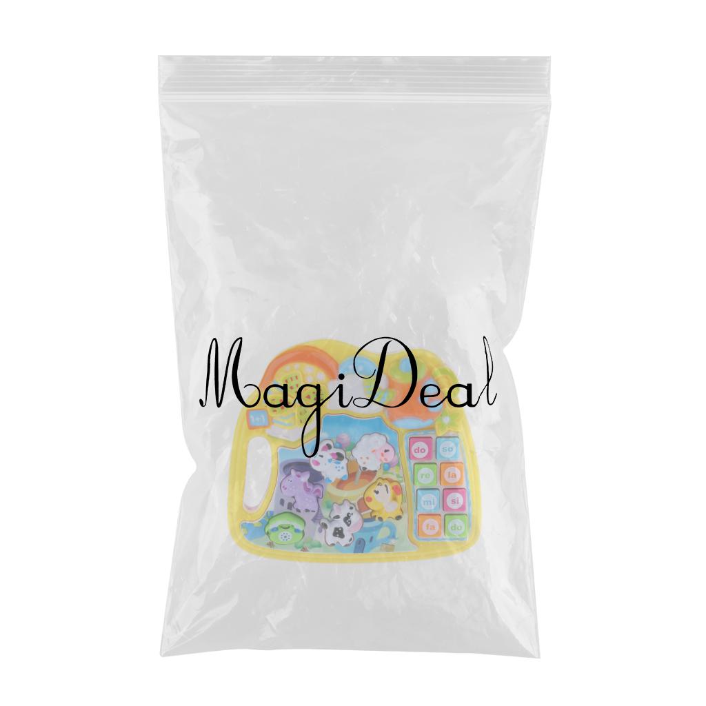 Baby Musical Toys Cartoon Music Piano Keyboard with Animal Sounds for Kids C