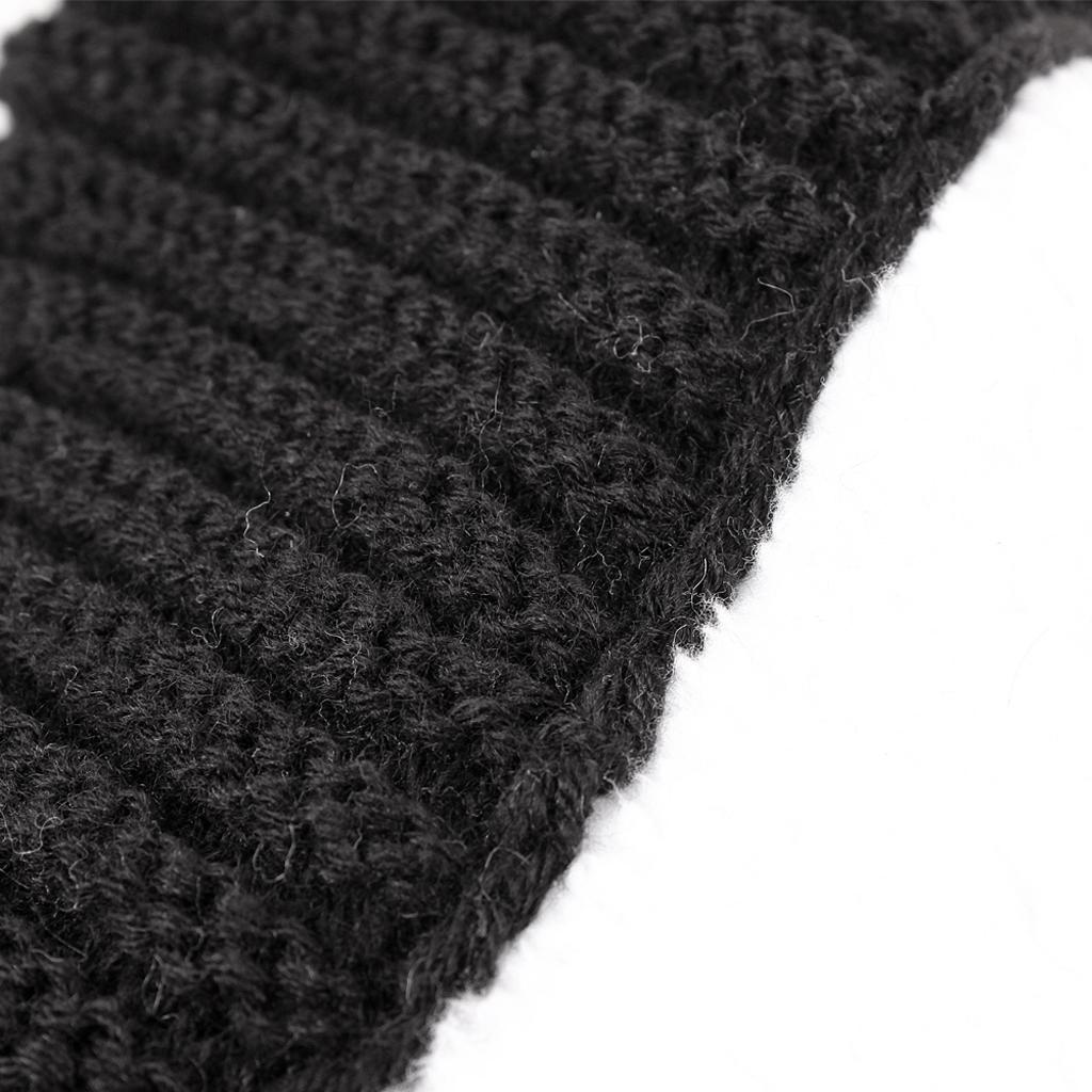 Baby Knit Swaddle Wrap Swaddling Blanket Winter Warm Sleeping Bag Black