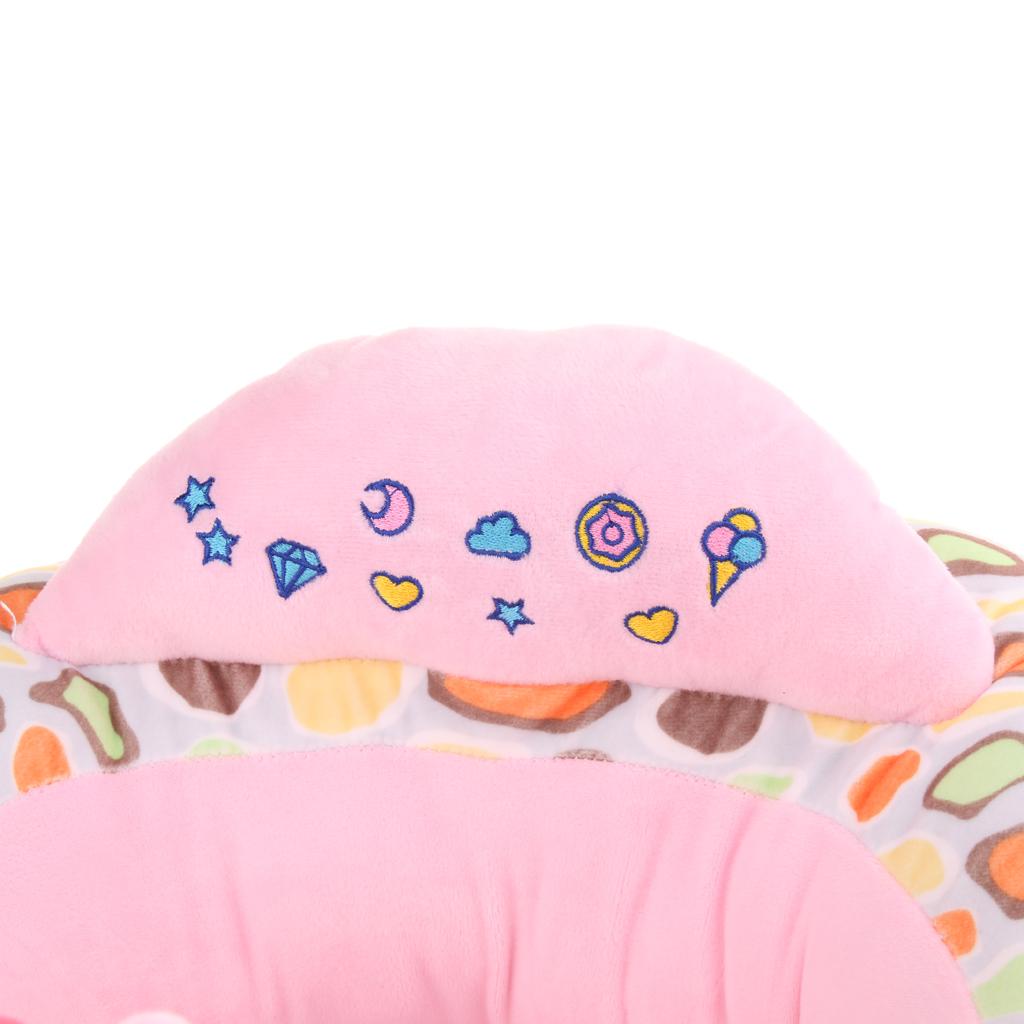 Infant Sitting Chair Baby Support Seat Soft Baby Sofa Pink Unicorn