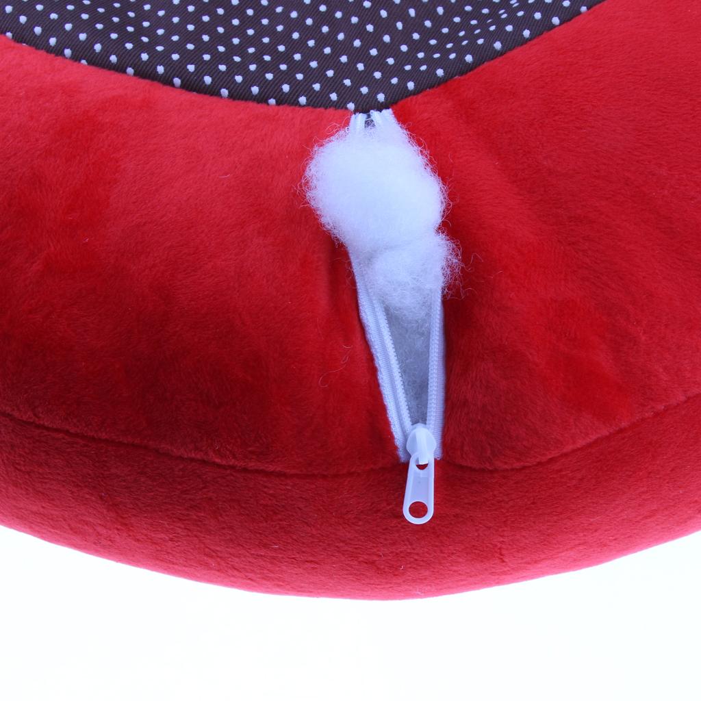 Infant Sitting Chair Baby Support Seat Soft Baby Sofa Red Elk
