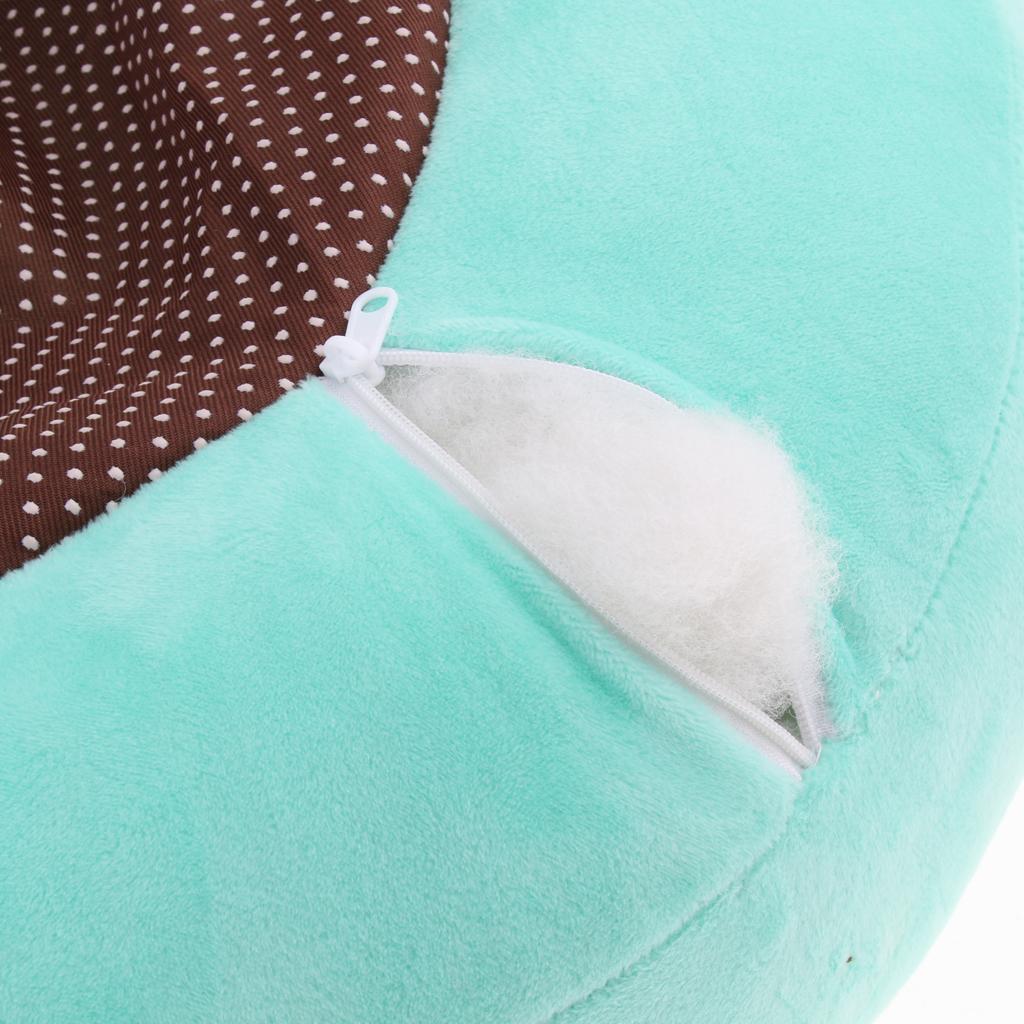 Infant Sitting Chair Baby Support Seat Soft Baby Sofa Mint Green Monkey