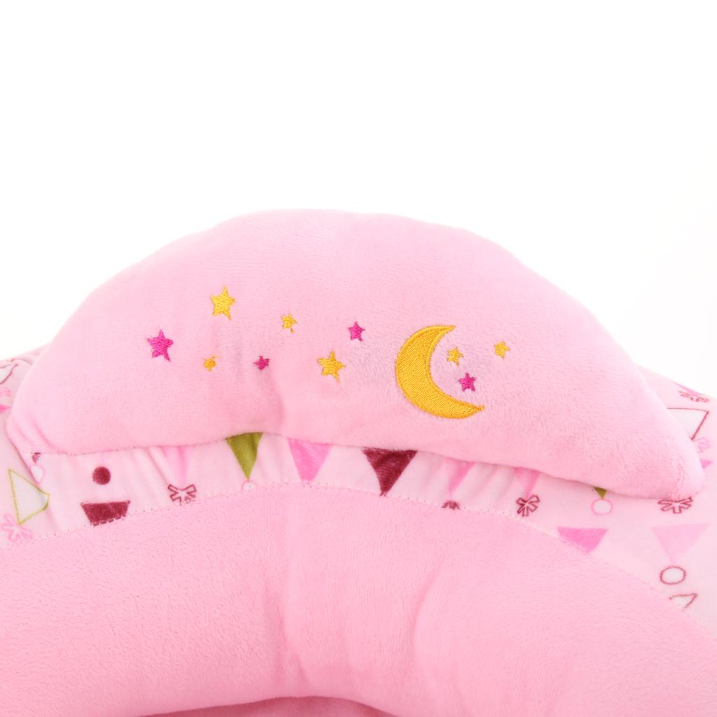 Infant Sitting Chair Baby Support Seat Soft Baby Sofa Pink Pig